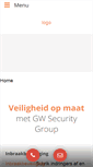 Mobile Screenshot of gwsecurity.be